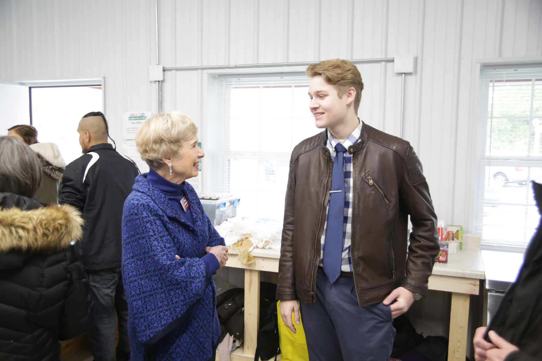 Hilltop Pantry ribbon cutting
